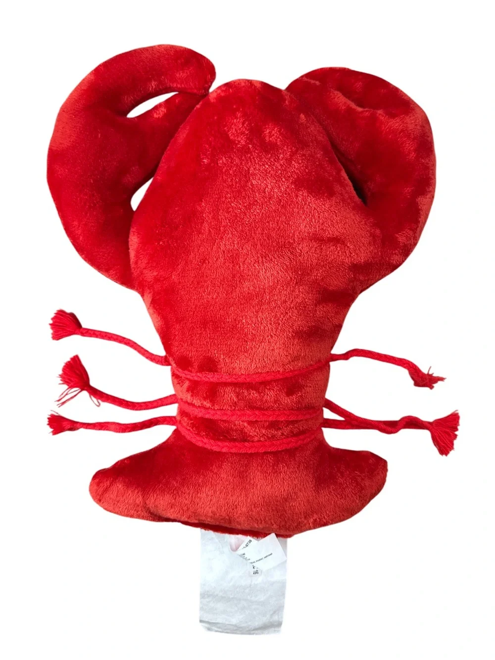 Cute Nautical Lobster & Life Preserver Plush Pillows - Coastal Decor Set
